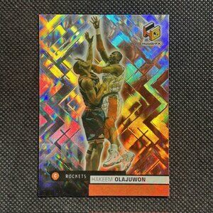 1999-00 Upper Deck HoloGrFX Hakeem Olajuwon #22 Houston Rockets HOF